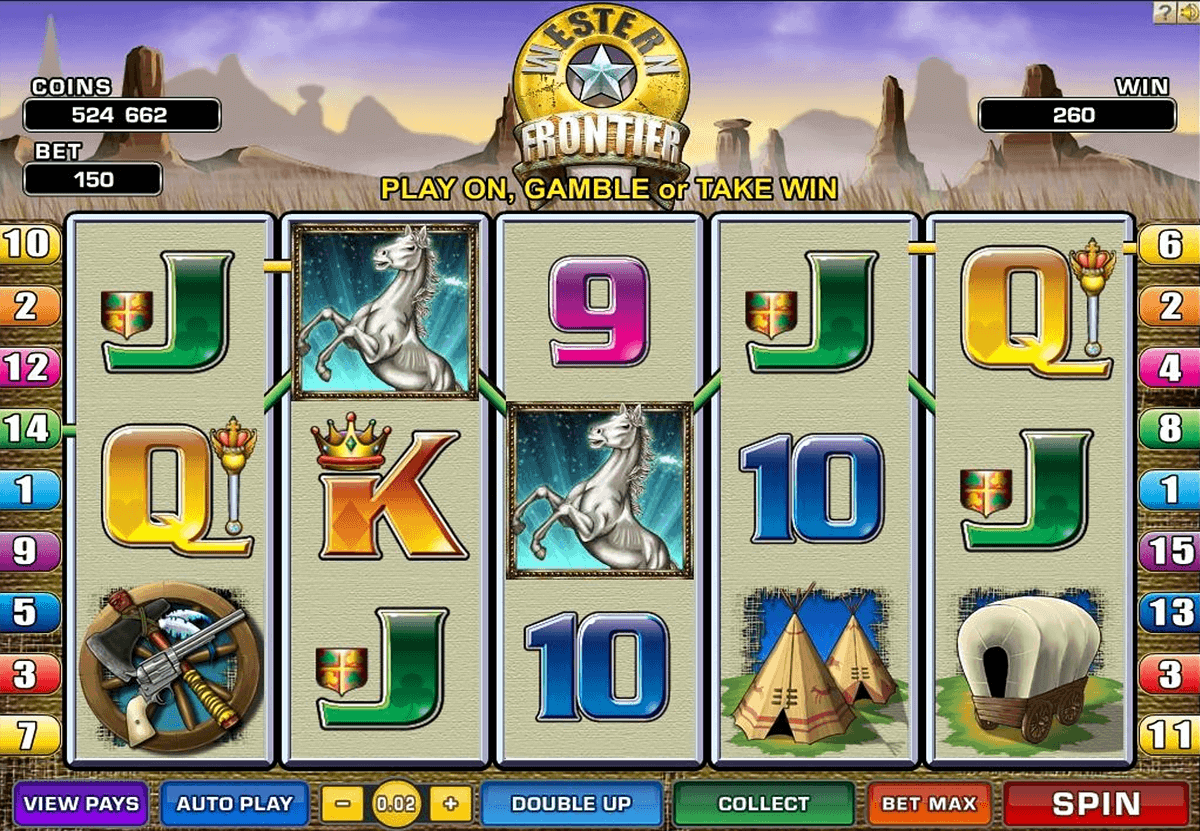 western frontier microgaming kolikkopelit