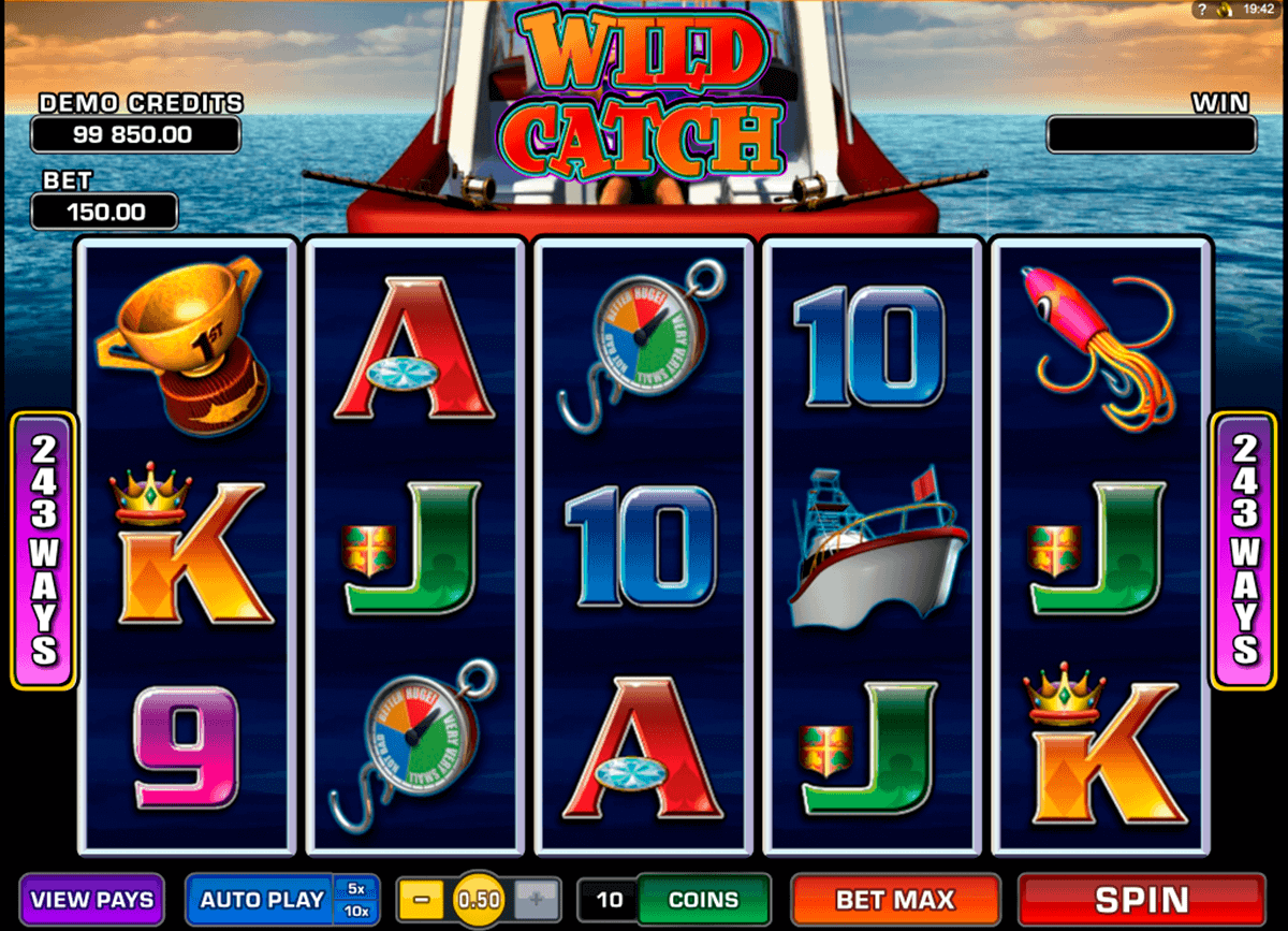 wild catch microgaming kolikkopelit