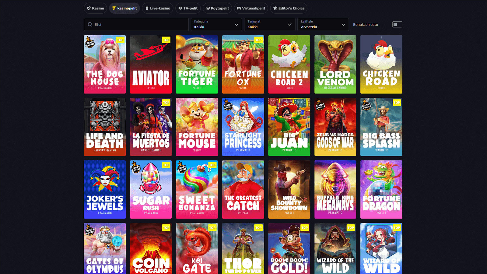 Chancer Bet Kasinopelit Suomessa 