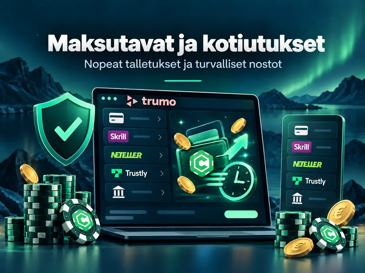 trumo kasino talletus ja kotiutus
