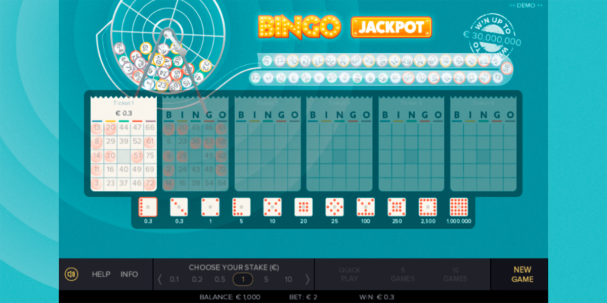 bingo jackpot gluck games