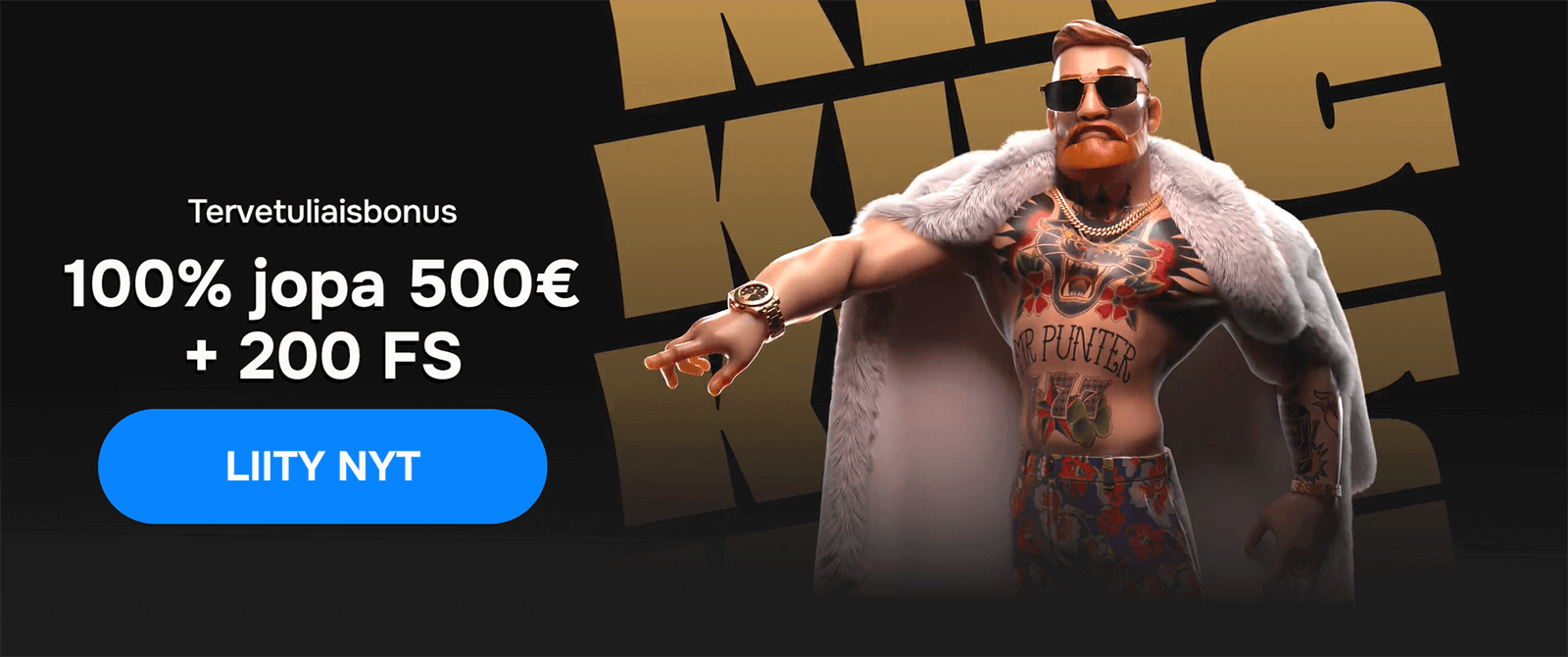 Mr.Punter Casinon Tervetuliaisbonus