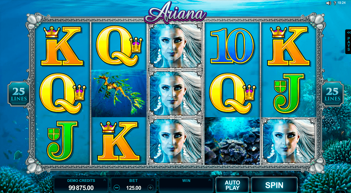 ariana microgaming kolikkopelit