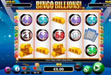 bingo billions netgen gaming kolikkopelit