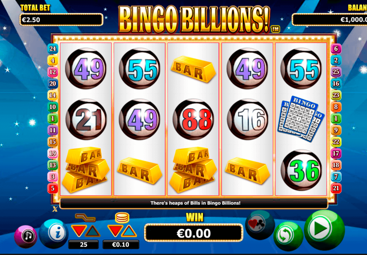 bingo billions netgen gaming kolikkopelit