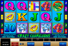 crazy chameleons microgaming kolikkopelit