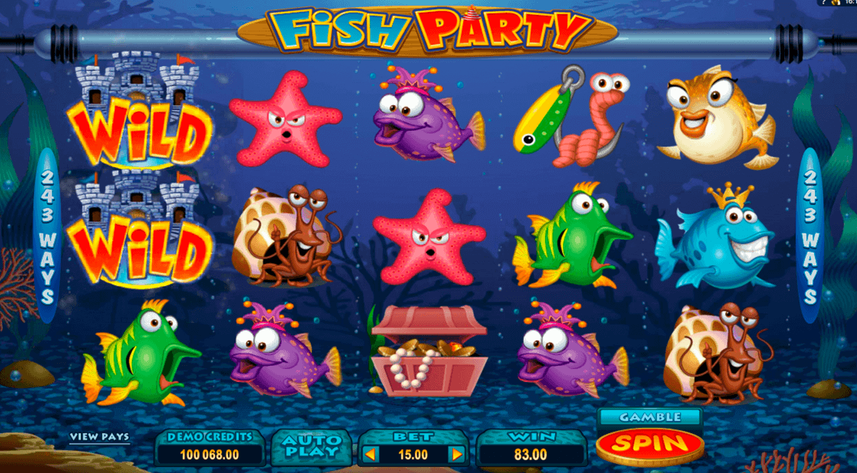 fish party microgaming kolikkopelit