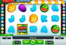 fruit shop netent kolikkopelit
