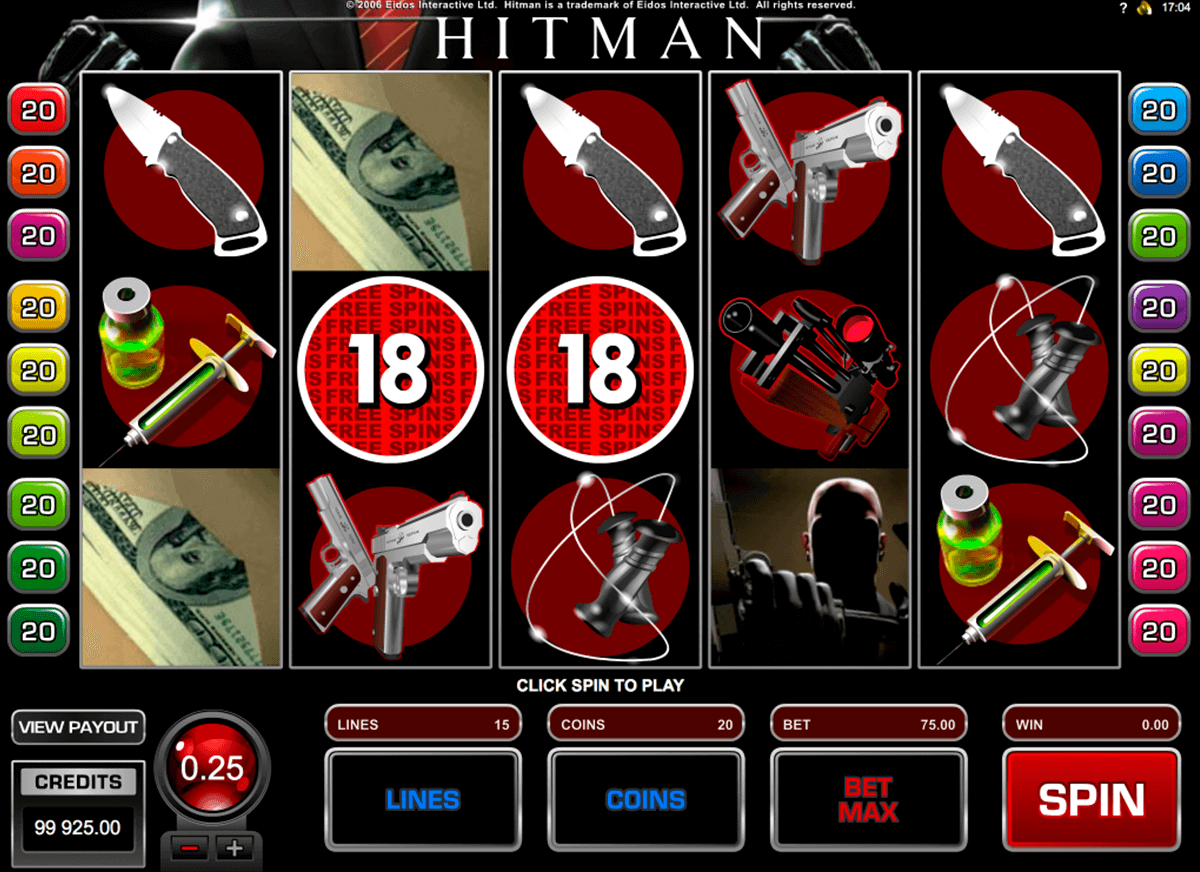 hitman microgaming kolikkopelit
