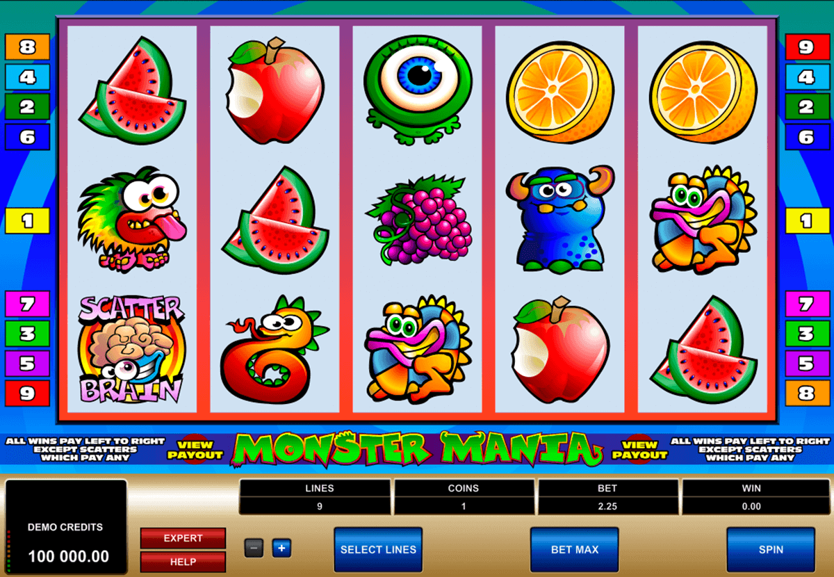 monster mania microgaming kolikkopelit