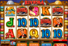 riviera riches microgaming kolikkopelit