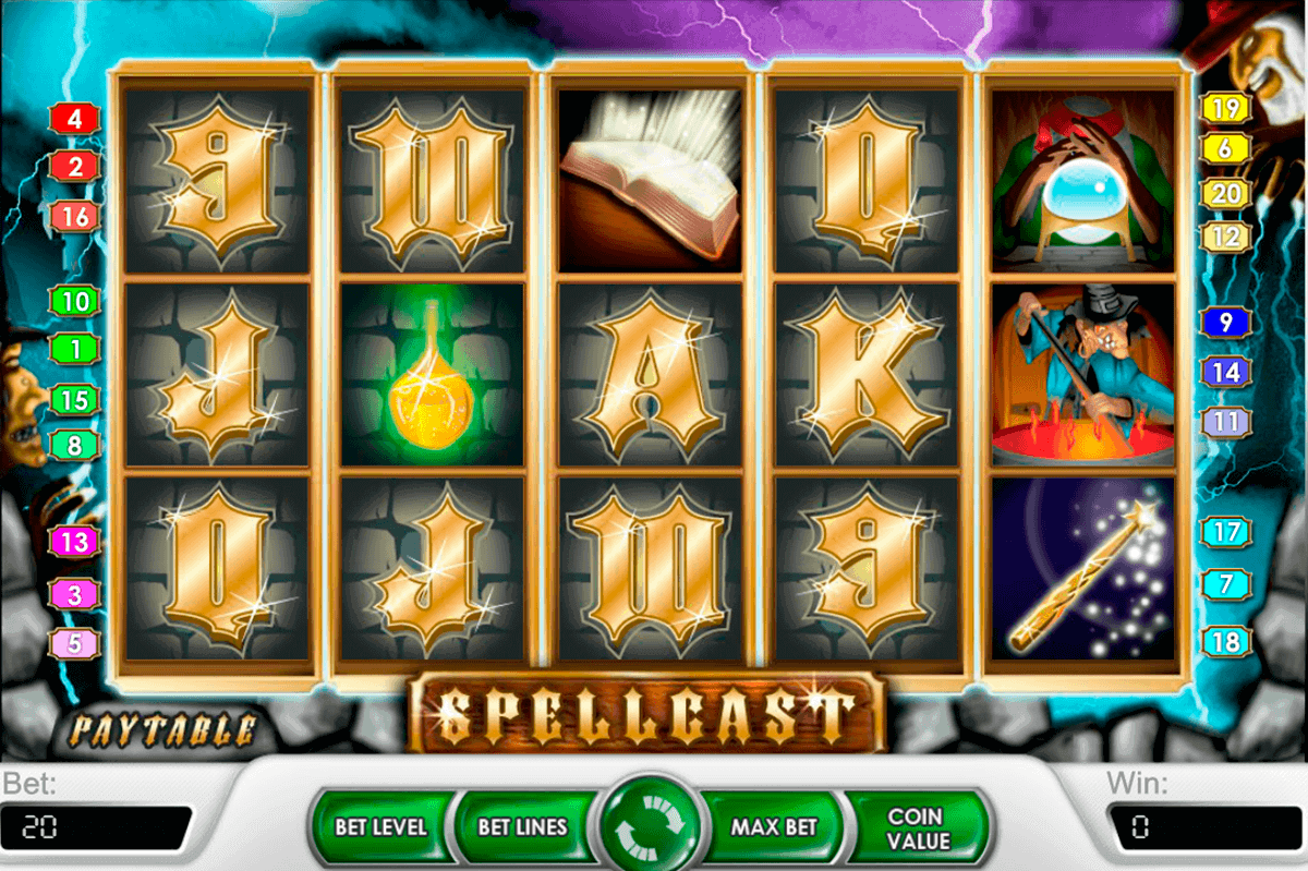 spellcast netent kolikkopelit 