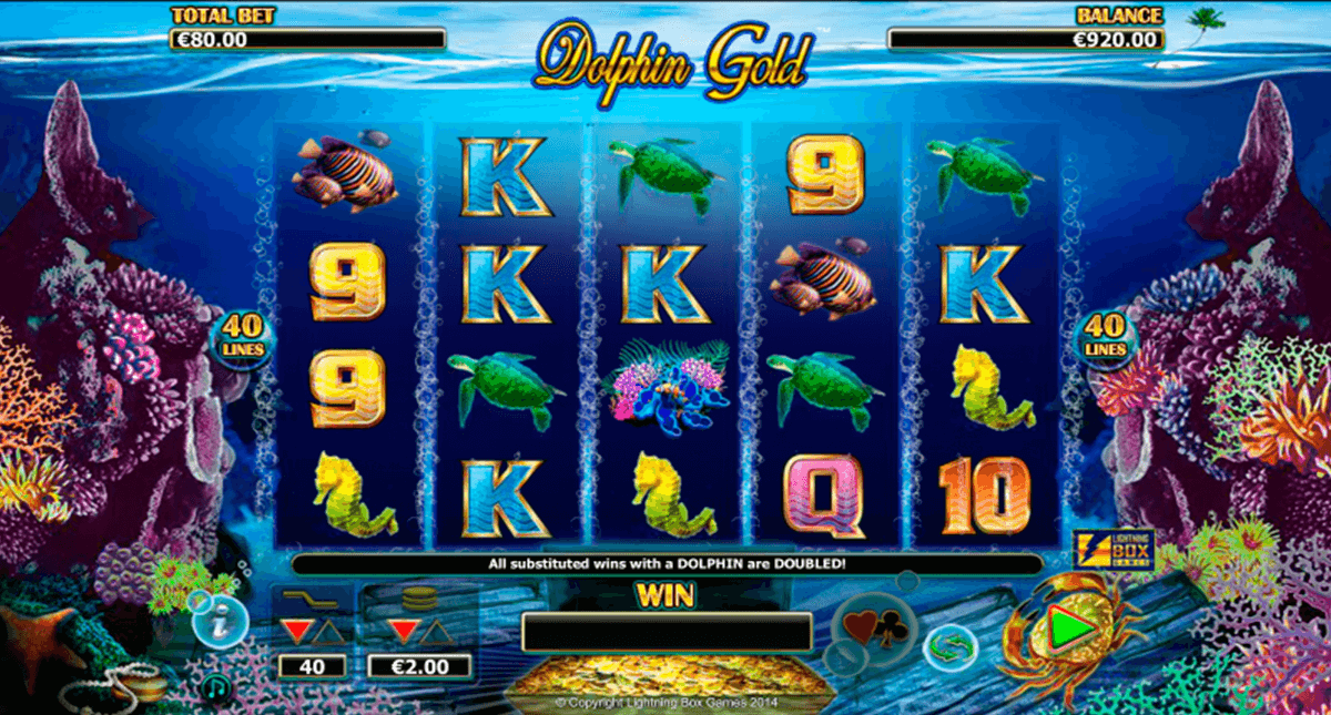 dolphin gold lightning box kolikkopeli