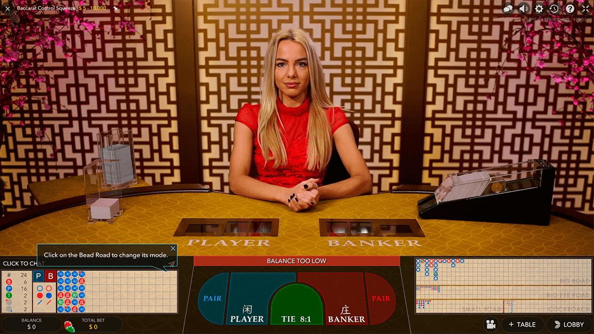 Baccarat program