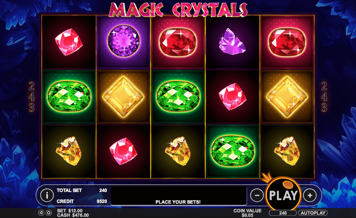 magic crystals pragmatic kolikkopeli