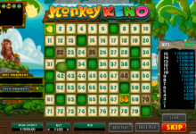 monkey keno microgaming