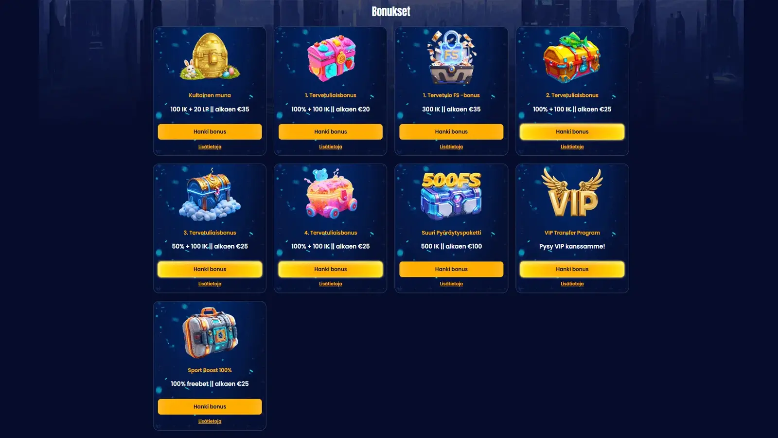 Trino Casino Bonukset Suomessa 